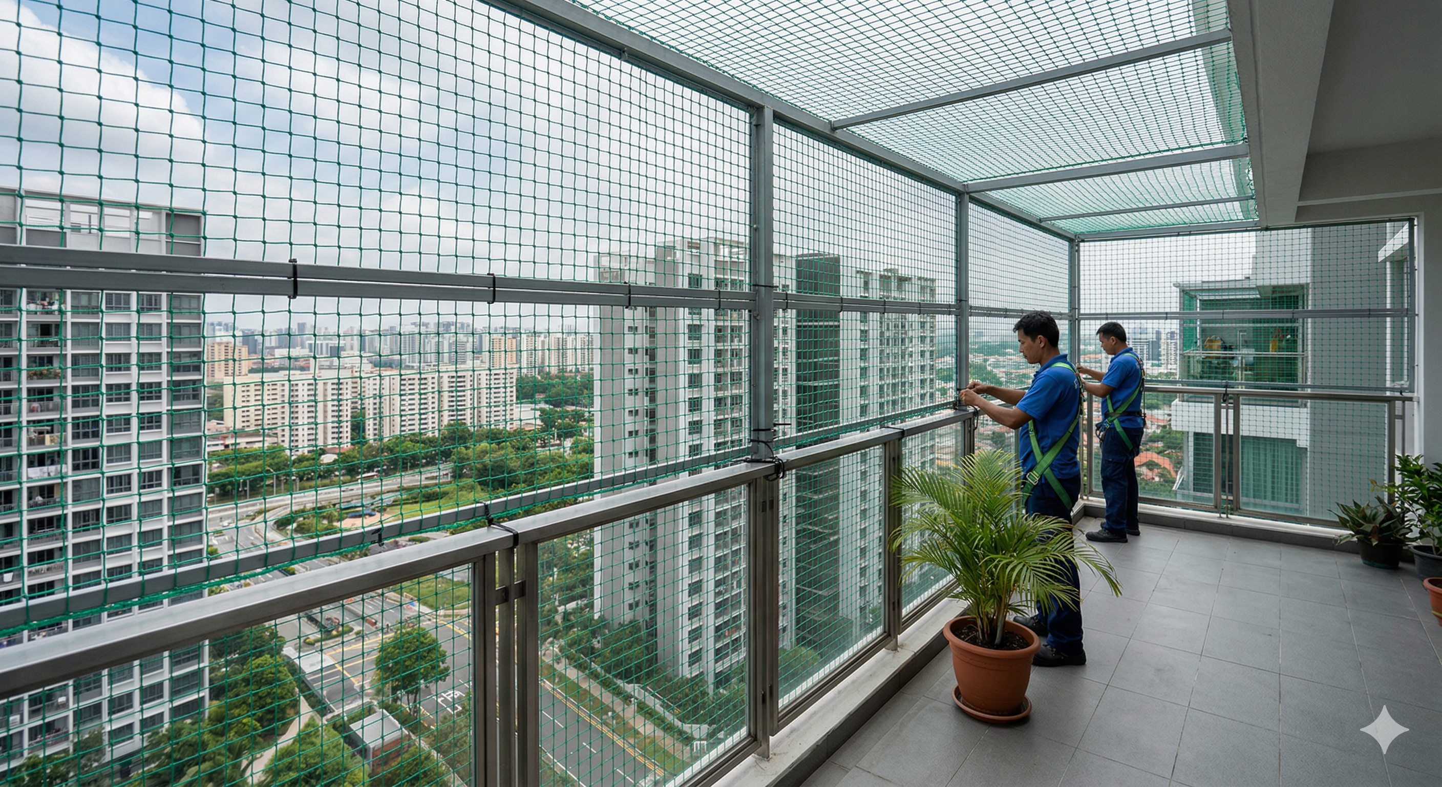 Safety net installation building Chennai