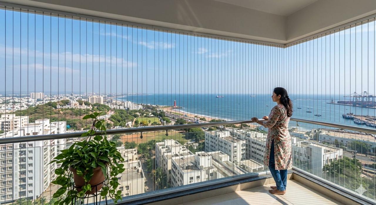 Invisible Grills installation Chennai