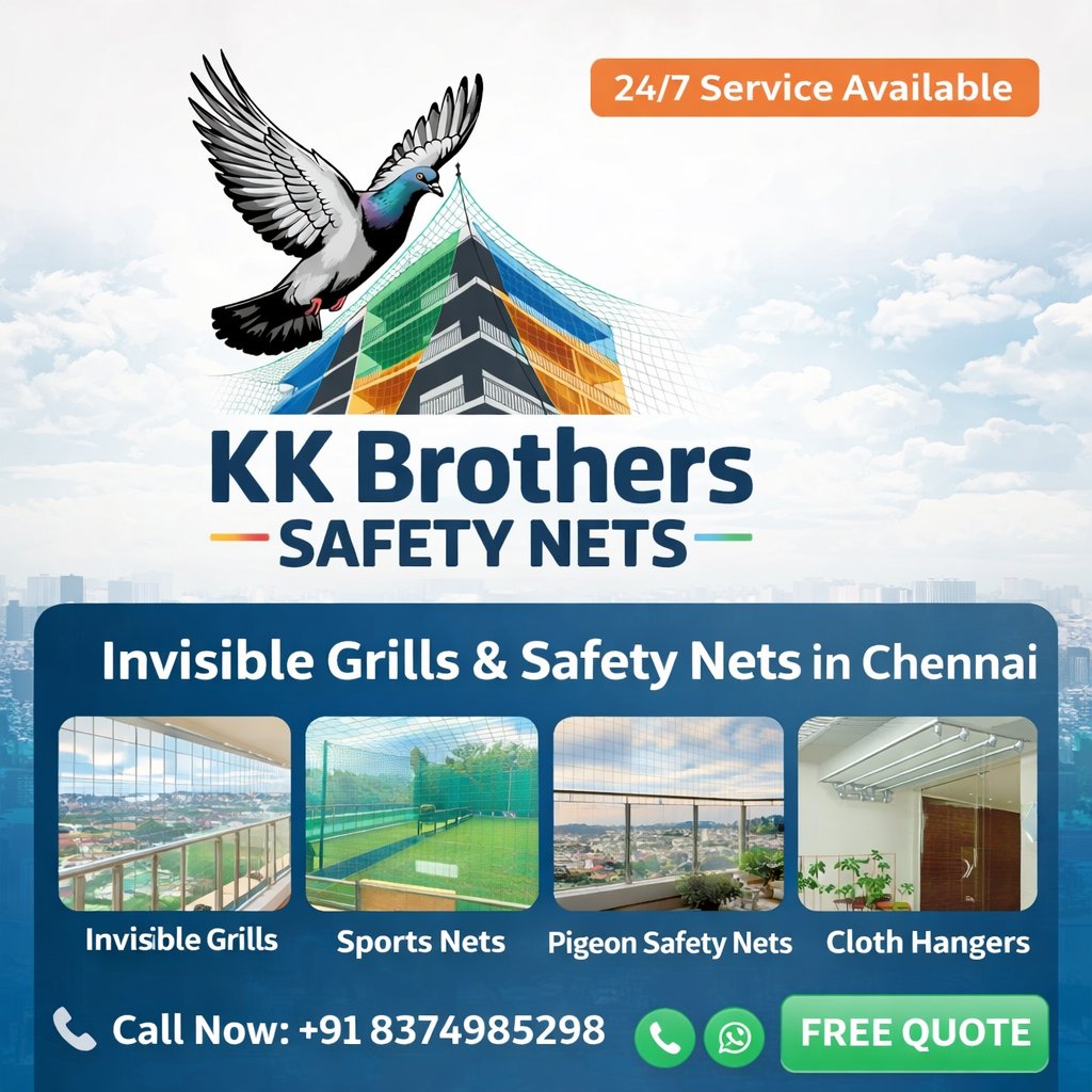 All Types of Safety Nets Chennai - KK Brothers